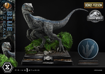 Preview: Prime 1 Studio Jurassic World: Fallen Kingdom (Movie) - Blue (Bonus Version) 1/2 Statue
