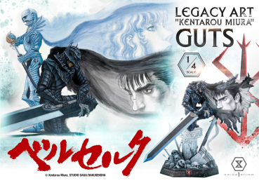 Preview: Prime 1 Studio Berserk - Guts (Regular Version) 1/4 Statue