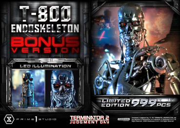 Preview: Prime 1 Studio Terminator 2: Judgment Day T-800 Endoskeleton (DX-Bonus Version) 1/3 Statue