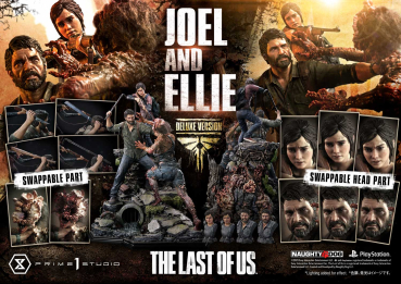 Preview: Prime 1 Studio The Last of Us Part Ⅰ - Joel ＆ Ellie 1/4 Statue