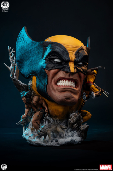 Preview: Premium Collectibles Studio Wolverine - Deluxe Fine Art Bust
