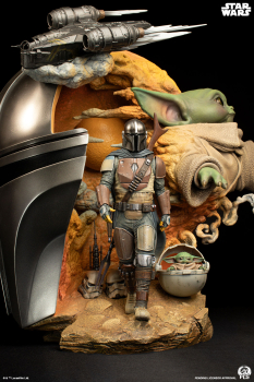 Premium Collectibles Studio The Mandalorian - Fine Art Bust