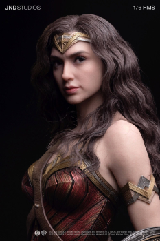 JND Studios Platinum - Wonder Woman of Justice League 1/6 HMS Statue