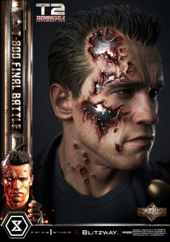 Prime 1 Studio Terminator 2: Judgment Day T-800 Final Battle (DX-Bonus Version) 1/3 Statue