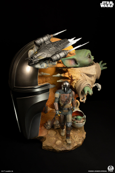 Premium Collectibles Studio The Mandalorian - Fine Art Bust