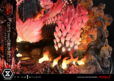 Prime 1 Studio Berserk - Guts Versus Grunbeld in Apostle Form Statue