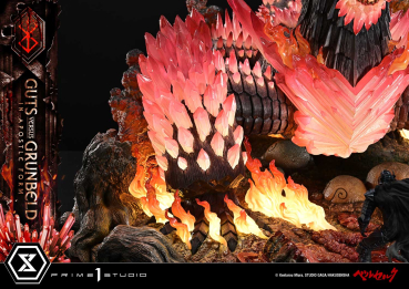 Prime 1 Studio Berserk - Guts Versus Grunbeld in Apostle Form Statue