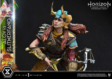 Prime 1 Studio Horizon Forbidden West - Aloy vs. The Slitherfang Statue