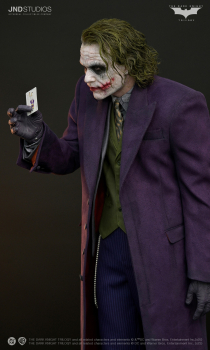 JND Studios The Joker - Bank Robbe & Coat of The Dark Knight Trilogy 1/3 Statue