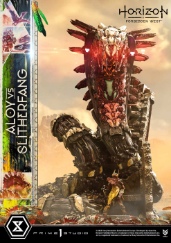 Prime 1 Studio Horizon Forbidden West - Aloy vs. The Slitherfang Statue
