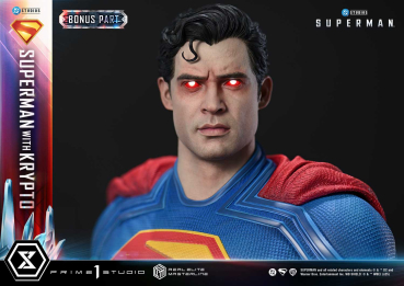 Prime 1 Studio Superman 2025 - Superman with Krypto (Bonus Version) 1/3 Statue