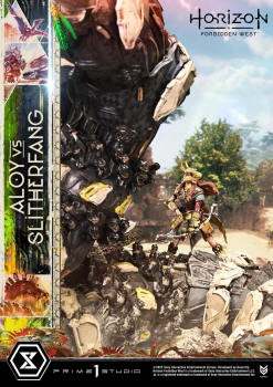 Prime 1 Studio Horizon Forbidden West - Aloy vs. The Slitherfang Statue