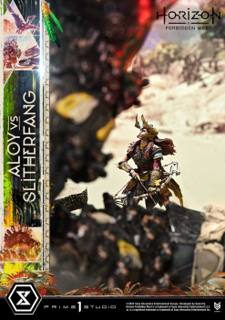 Prime 1 Studio Horizon Forbidden West - Aloy vs. The Slitherfang Statue