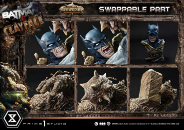 Prime 1 Studio Batman (Comics) - Batman vs Clayface (DX Version) 1/4 Statue