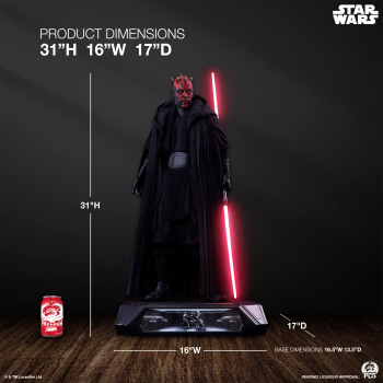 Premium Collectibles Studio Darth Maul - Hyperreal 1/3 Scale Statue