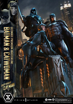 Prime 1 Studio Batman (Comics) : Batman & Catwoman (Bonus Version) 1/4 Statue