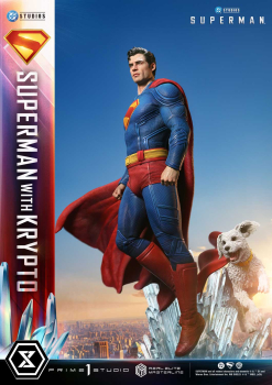 Prime 1 Studio Superman 2025 - Superman with Krypto (Bonus Version) 1/3 Statue