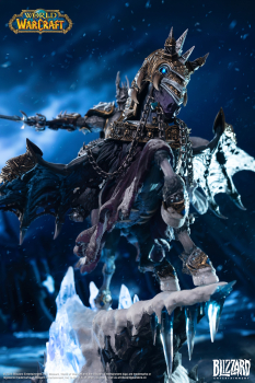HEX Collectibles World of Warcraft - The Lich King & Invincible Statue
