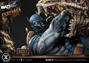 Prime 1 Studio Batman (Comics) - Batman vs Clayface (Bonus-DX Version) 1/4 Statue