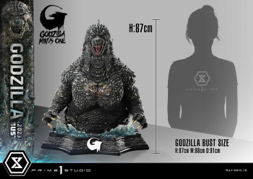 Prime 1 Studio Godzilla Minus One (Movie) - Godzilla (2023) Life Size Bust