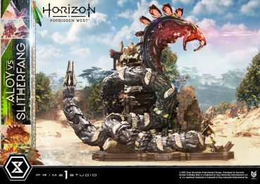 Prime 1 Studio Horizon Forbidden West - Aloy vs. The Slitherfang Statue