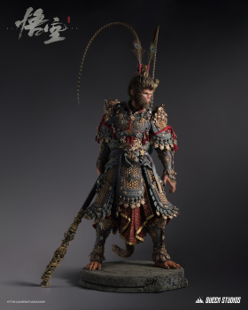 Queen Studios The Black Myth : Wukong - Great Sage Armor Set 1/1 Life-Size Statue