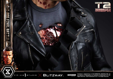 Prime 1 Studio Terminator 2: Judgment Day T-800 Final Battle (DX-Bonus Version) 1/3 Statue