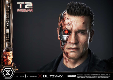Prime 1 Studio Terminator 2: Judgment Day T-800 Final Battle (DX-Bonus Version) 1/3 Statue