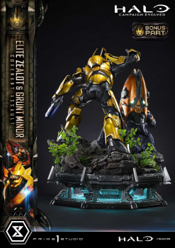 Prime 1 Studio Halo: Campaign Evolved - Elite Zealot & Grunt Minor (Bonus Version) 1/4 Statue