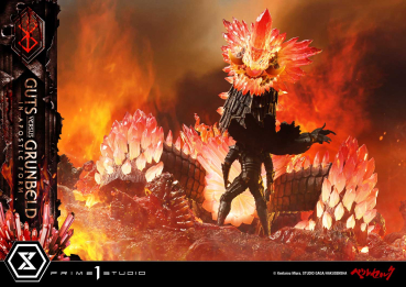 Prime 1 Studio Berserk - Guts Versus Grunbeld in Apostle Form Statue