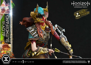 Prime 1 Studio Horizon Forbidden West - Aloy vs. The Slitherfang (Bonus Version) Statue