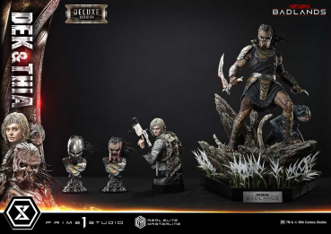 Prime 1 Studio Predator: Badlands - Dek & Thia (DX Version) 1/3 Statue