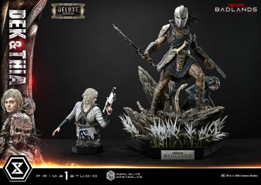 Prime 1 Studio Predator: Badlands - Dek & Thia (DX Version) 1/3 Statue