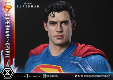 Prime 1 Studio Superman 2025 - Superman with Krypto (Bonus Version) 1/3 Statue