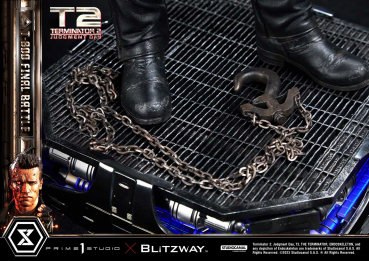 Prime 1 Studio Terminator 2: Judgment Day T-800 Final Battle (DX-Bonus Version) 1/3 Statue