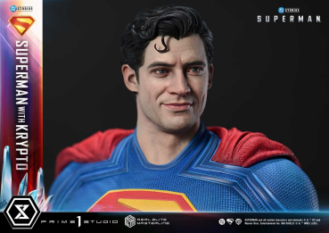 Prime 1 Studio Superman 2025 - Superman with Krypto (Bonus Version) 1/3 Statue