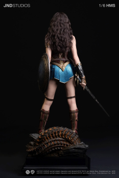 JND Studios Platinum - Wonder Woman of Justice League 1/6 HMS Statue