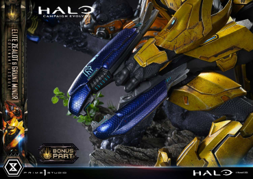 Prime 1 Studio Halo: Campaign Evolved - Elite Zealot & Grunt Minor (Bonus Version) 1/4 Statue