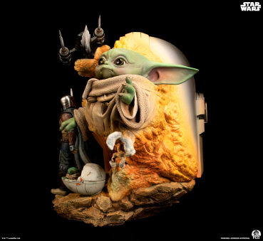 Premium Collectibles Studio The Mandalorian - Fine Art Bust