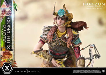 Prime 1 Studio Horizon Forbidden West - Aloy vs. The Slitherfang Statue
