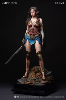 JND Studios Platinum - Wonder Woman of Justice League 1/6 HMS Statue