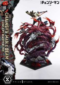 Prime 1 Studio Chainsaw Man – The Movie: Reze Arc CHAINSAW MAN & BEAM 1/6 Statue