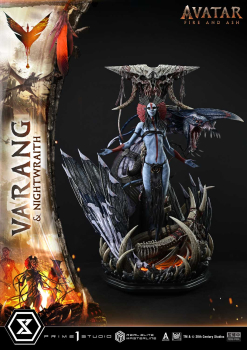 Prime 1 Studio Avatar Fire and Ash (Movie) - Varang & Nightwraith 1/4 Statue