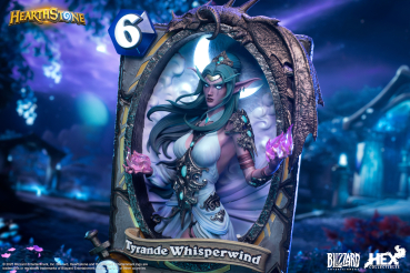 HEX Collectibles Hearthstone - Tyrande Whisperwind Art Statue