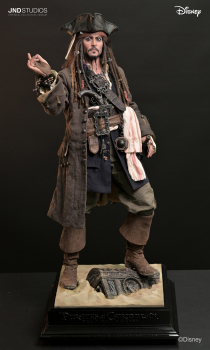 JND Studios Jack Sparrow of the Pirates of the Caribbean 1/3 Statue