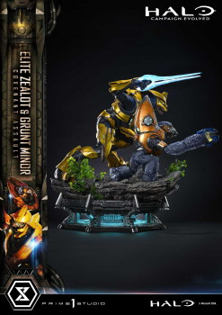Prime 1 Studio Halo: Campaign Evolved - Elite Zealot & Grunt Minor 1/4 Statue