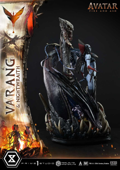 Prime 1 Studio Avatar Fire and Ash (Movie) - Varang & Nightwraith 1/4 Statue