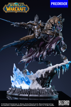 HEX Collectibles World of Warcraft - The Lich King & Invincible Statue