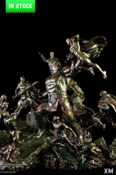 XM Studios JLA vs Darkseid