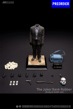 JND Studios The Joker - Bank Robber (Outfit & Accessories Set) of The Dark Knight Trilogy 1/6 Figure